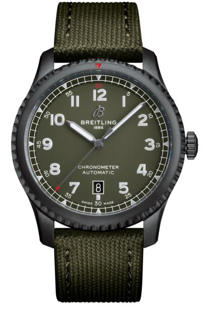 Breitling Aviator 8 Replica M173152A Automatic 41 Curtiss Warhawk watch